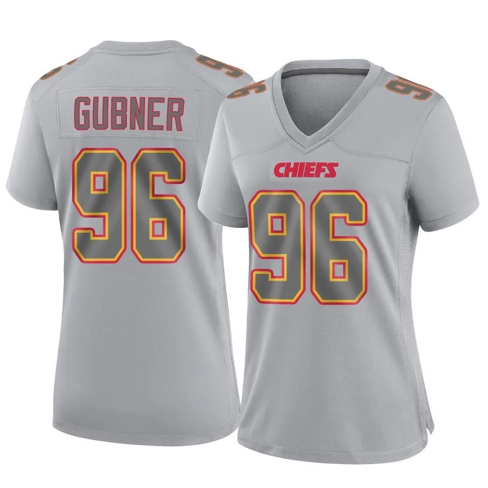 Women's Kansas City Chiefs Alex Gubner Nike Atmosphere Fashion Game Gray Jersey Women's Kansas City Chiefs Alex Gubner Nike Atmosphere Fashion Game Gray Jersey