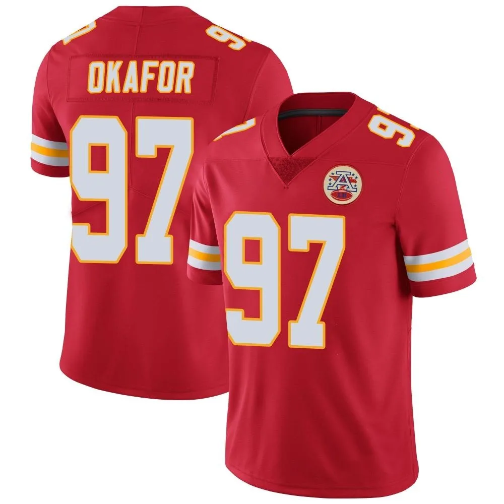 Youth Kansas City Chiefs Alex Okafor Nike Team Color Vapor Untouchable Limited Red Jersey Youth Kansas City Chiefs Alex Okafor Nike Team Color Vapor Untouchable Limited Red Jersey