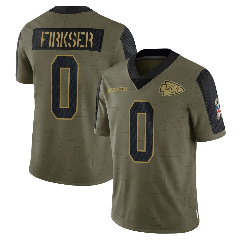 Men's Kansas City Chiefs Anthony Firkser Nike 2021 Salute To Service Limited Olive Jersey Men's Kansas City Chiefs Anthony Firkser Nike 2021 Salute To Service Limited Olive Jersey