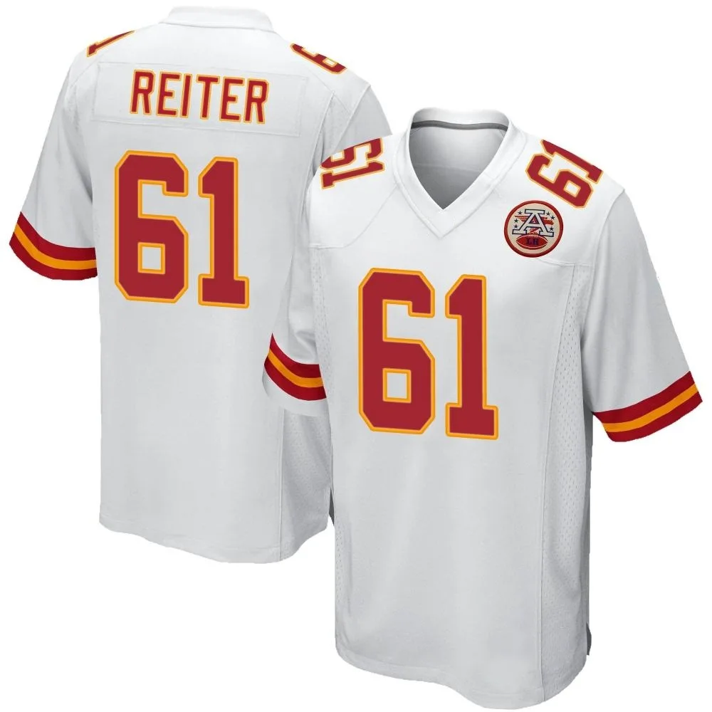 Men's Kansas City Chiefs Austin Reiter Nike Game White Jersey Men's Kansas City Chiefs Austin Reiter Nike Game White Jersey