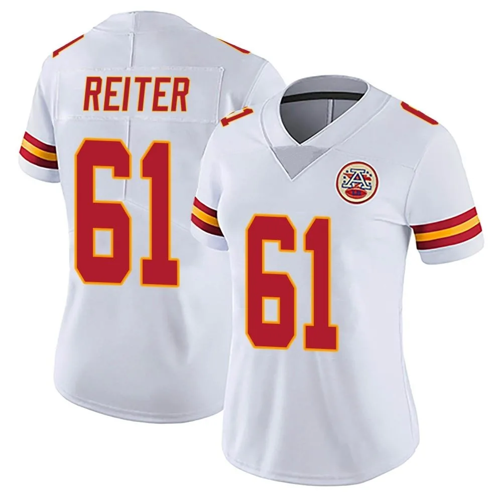 Women's Kansas City Chiefs Austin Reiter Nike Vapor Untouchable Limited White Jersey Women's Kansas City Chiefs Austin Reiter Nike Vapor Untouchable Limited White Jersey
