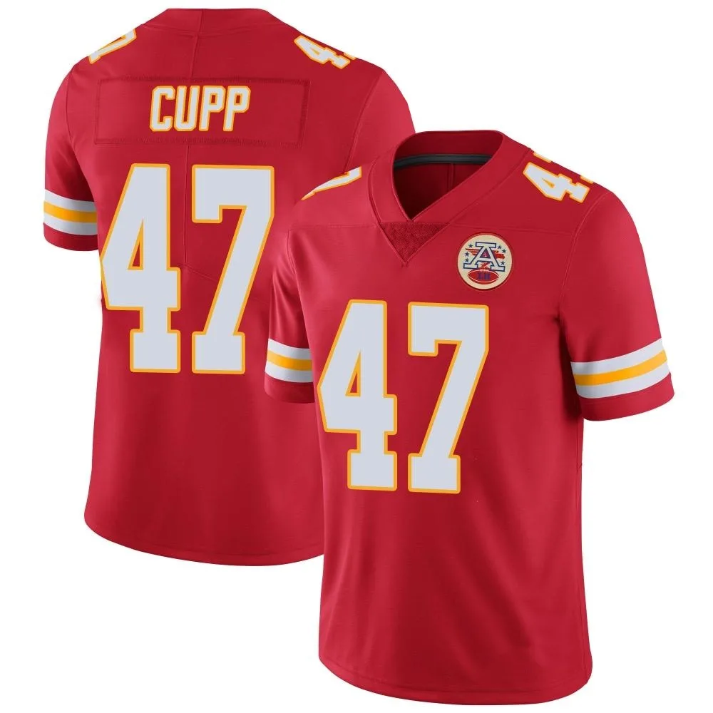 Men's Kansas City Chiefs Baylor Cupp Nike Team Color Vapor Untouchable Limited Red Jersey Men's Kansas City Chiefs Baylor Cupp Nike Team Color Vapor Untouchable Limited Red Jersey