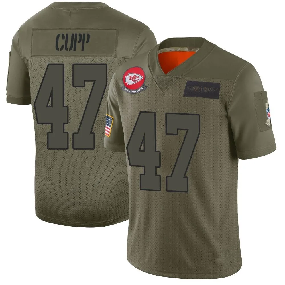 Youth Kansas City Chiefs Baylor Cupp Nike 2019 Salute to Service Limited Camo Jersey Youth Kansas City Chiefs Baylor Cupp Nike 2019 Salute to Service Limited Camo Jersey