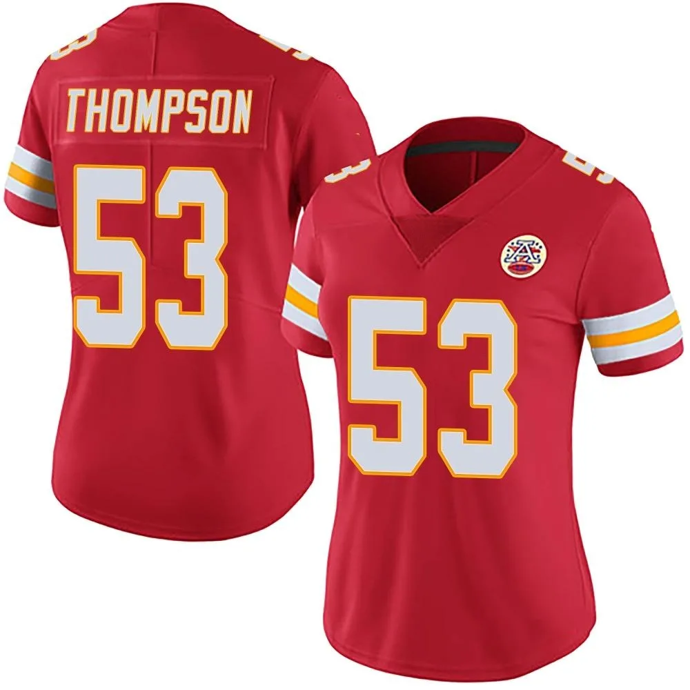 Women's Kansas City Chiefs Bj Thompson Nike Team Color Vapor Untouchable Limited Red Jersey Women's Kansas City Chiefs Bj Thompson Nike Team Color Vapor Untouchable Limited Red Jersey