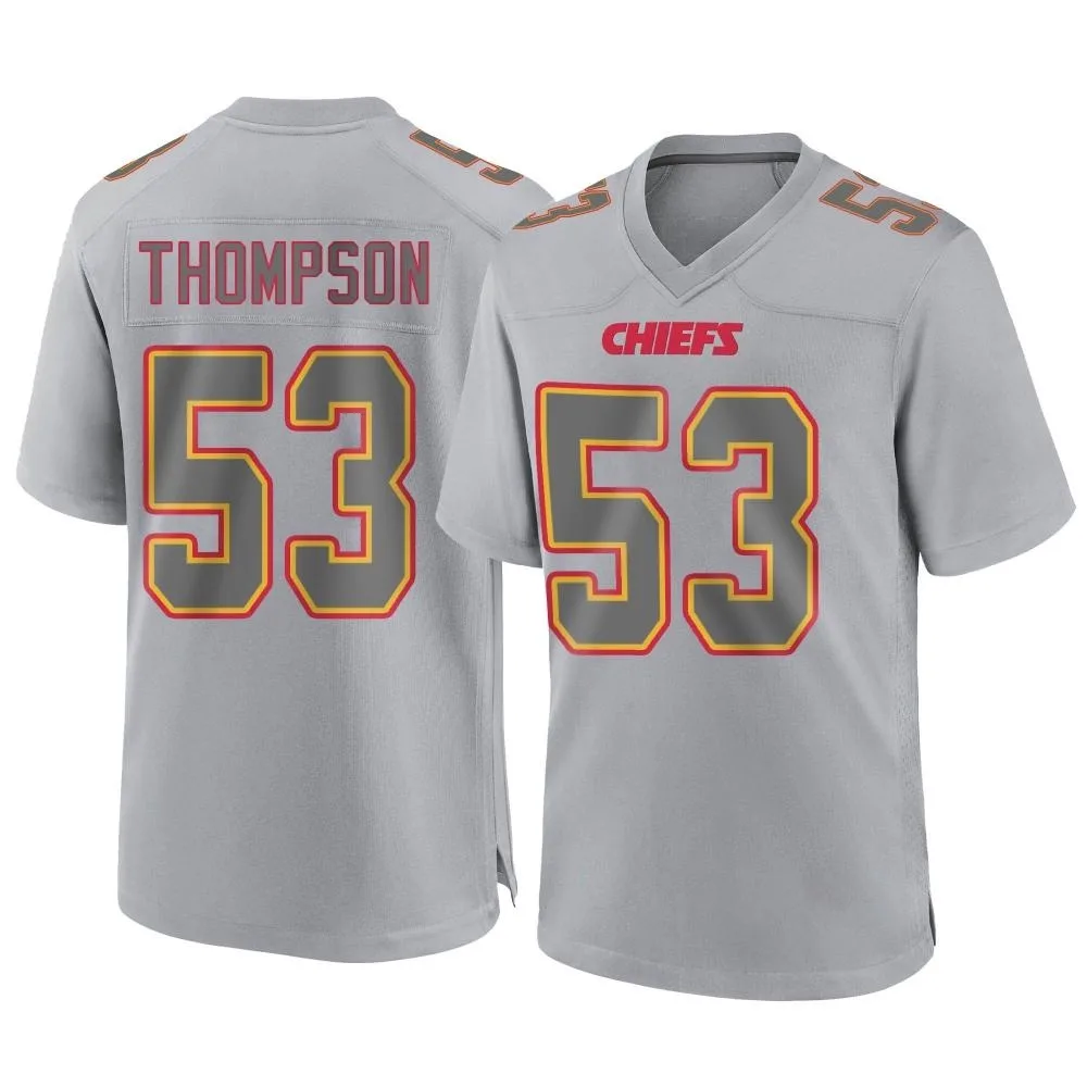 Youth Kansas City Chiefs Bj Thompson Nike Atmosphere Fashion Game Gray Jersey Youth Kansas City Chiefs Bj Thompson Nike Atmosphere Fashion Game Gray Jersey