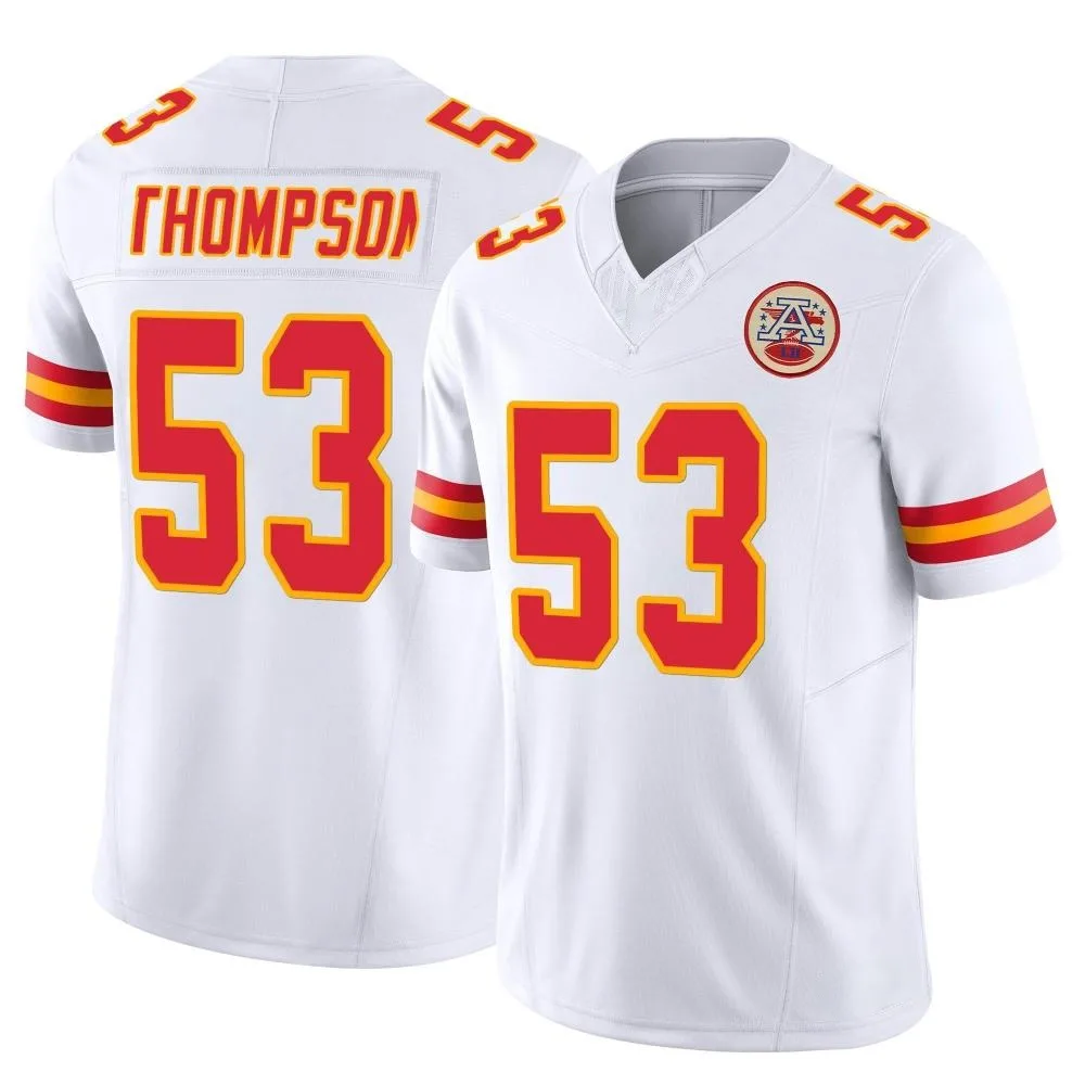 Youth Kansas City Chiefs Bj Thompson Nike Vapor F.U.S.E. Limited White Jersey Youth Kansas City Chiefs Bj Thompson Nike Vapor F.U.S.E. Limited White Jersey