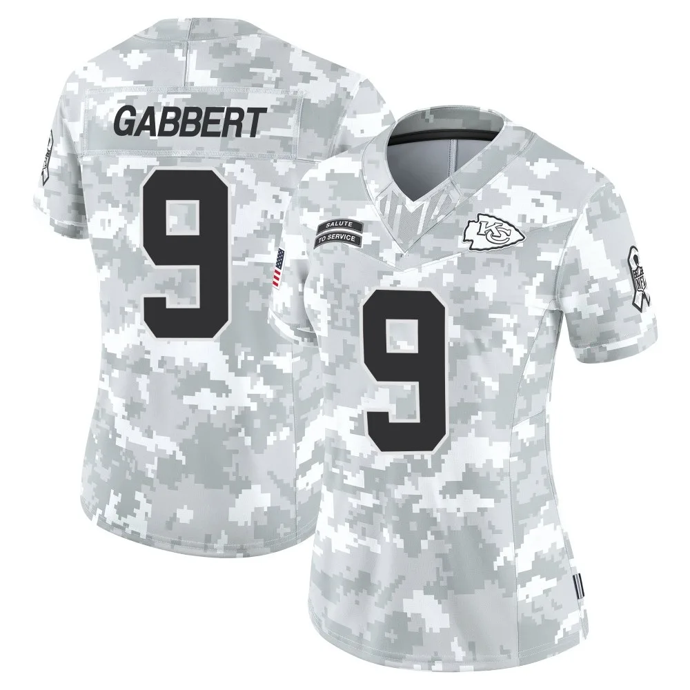 Women's Kansas City Chiefs Blaine Gabbert Nike 2024 Salute to Service Limited Arctic Camo Jersey Women's Kansas City Chiefs Blaine Gabbert Nike 2024 Salute to Service Limited Arctic Camo Jersey