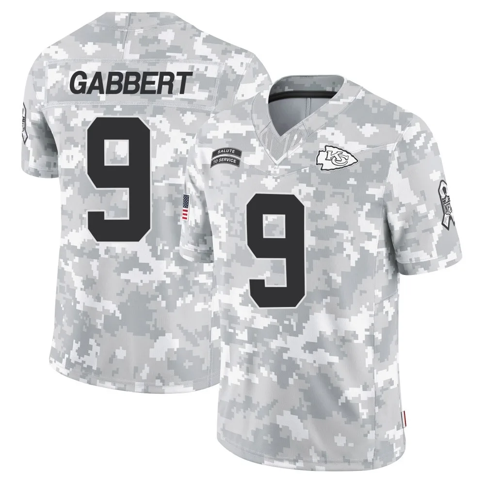Youth Kansas City Chiefs Blaine Gabbert Nike 2024 Salute to Service Limited Arctic Camo Jersey Youth Kansas City Chiefs Blaine Gabbert Nike 2024 Salute to Service Limited Arctic Camo Jersey