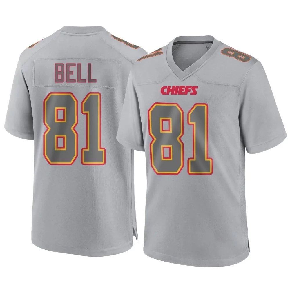 Men's Kansas City Chiefs Blake Bell Nike Atmosphere Fashion Game Gray Jersey Men's Kansas City Chiefs Blake Bell Nike Atmosphere Fashion Game Gray Jersey