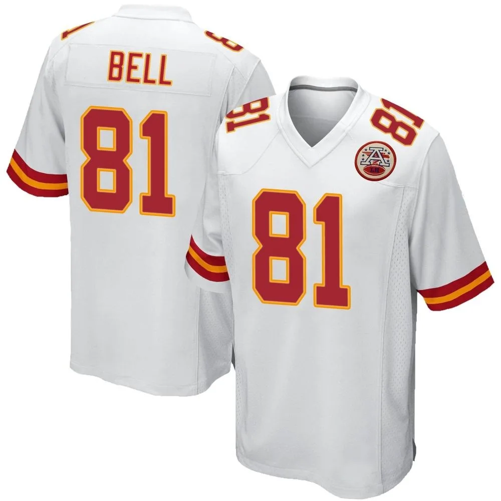 Men's Kansas City Chiefs Blake Bell Nike Game White Jersey Men's Kansas City Chiefs Blake Bell Nike Game White Jersey
