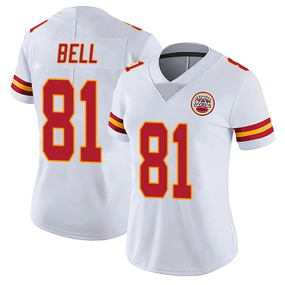 Women's Kansas City Chiefs Blake Bell Nike Vapor Untouchable Limited White Jersey Women's Kansas City Chiefs Blake Bell Nike Vapor Untouchable Limited White Jersey