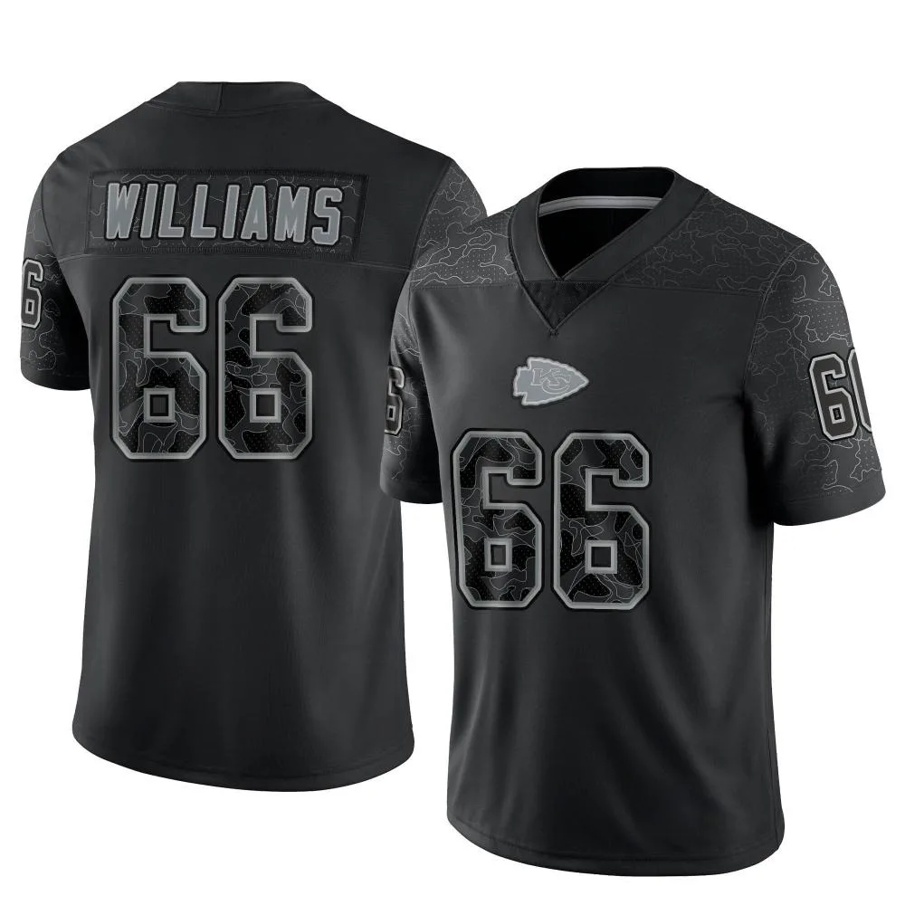 Youth Kansas City Chiefs Brandon Williams Nike Reflective Limited Black Jersey Youth Kansas City Chiefs Brandon Williams Nike Reflective Limited Black Jersey