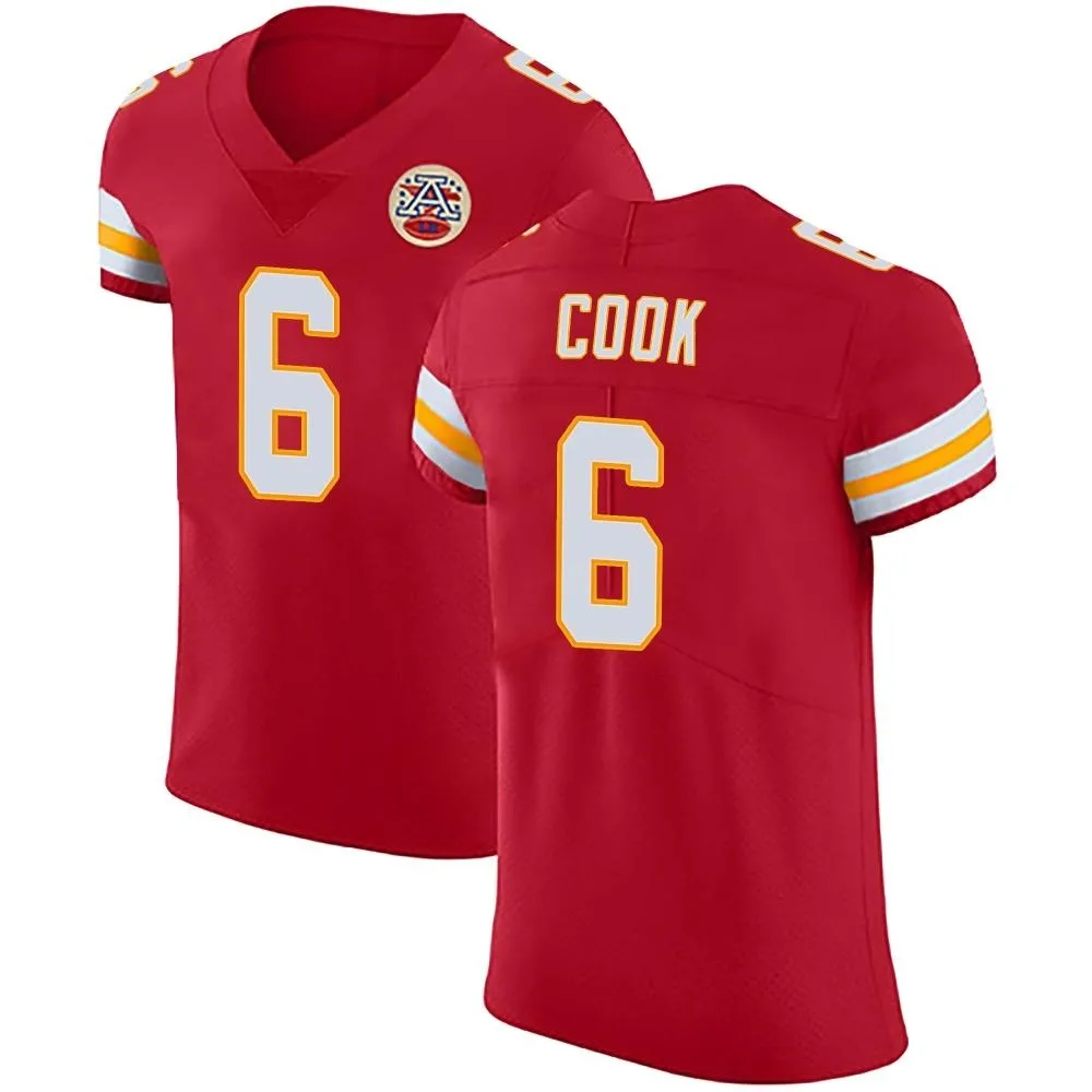 Men's Kansas City Chiefs Bryan Cook Nike Team Color Vapor Untouchable Elite Red Jersey Men's Kansas City Chiefs Bryan Cook Nike Team Color Vapor Untouchable Elite Red Jersey