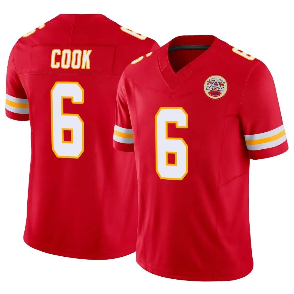 Men's Kansas City Chiefs Bryan Cook Nike Vapor F.U.S.E. Limited Red Jersey Men's Kansas City Chiefs Bryan Cook Nike Vapor F.U.S.E. Limited Red Jersey
