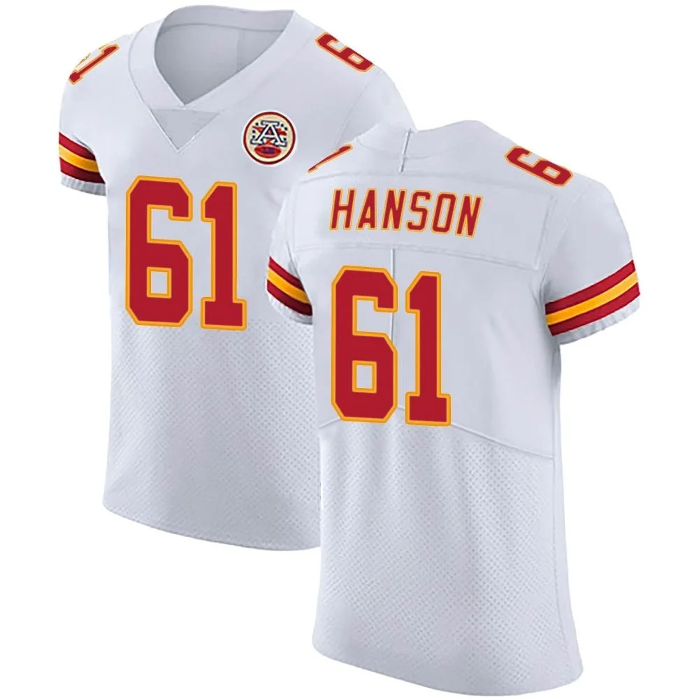 Men's Kansas City Chiefs C.j. Hanson Nike Vapor Untouchable Elite White Jersey Men's Kansas City Chiefs C.j. Hanson Nike Vapor Untouchable Elite White Jersey