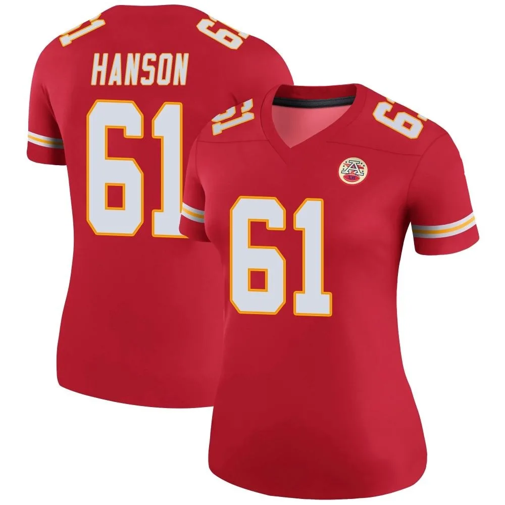 Women's Kansas City Chiefs C.j. Hanson Nike Color Rush Legend Red Jersey Women's Kansas City Chiefs C.j. Hanson Nike Color Rush Legend Red Jersey