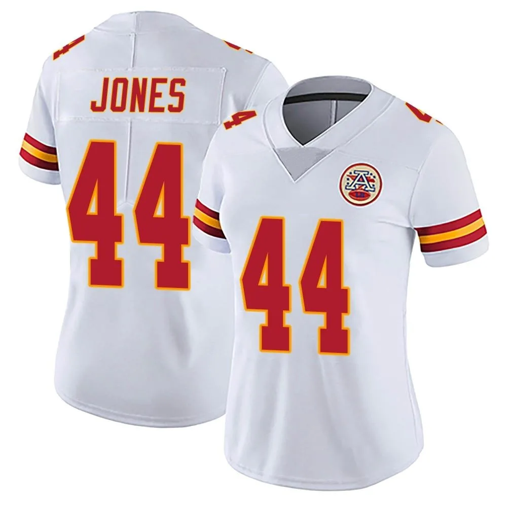 Women's Kansas City Chiefs Cam Jones Nike Vapor Untouchable Limited White Jersey Women's Kansas City Chiefs Cam Jones Nike Vapor Untouchable Limited White Jersey