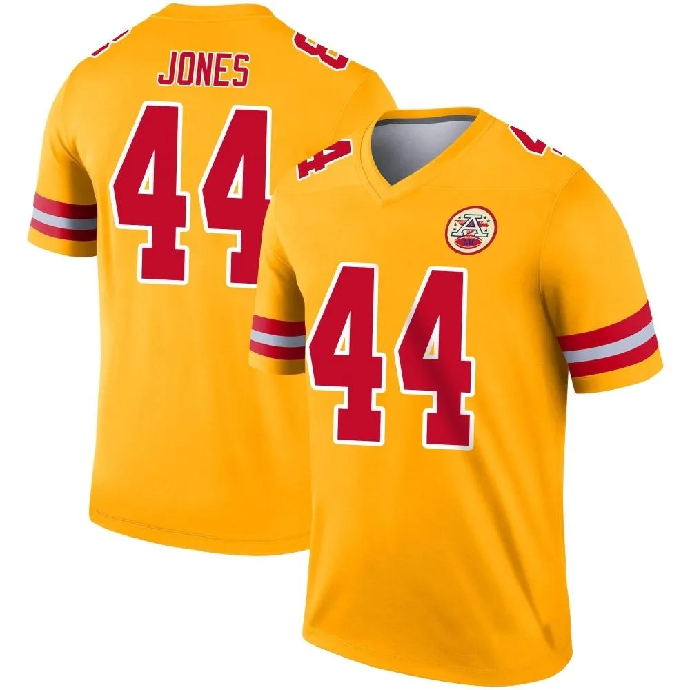 Youth Kansas City Chiefs Cam Jones Nike Inverted Legend Gold Jersey Youth Kansas City Chiefs Cam Jones Nike Inverted Legend Gold Jersey