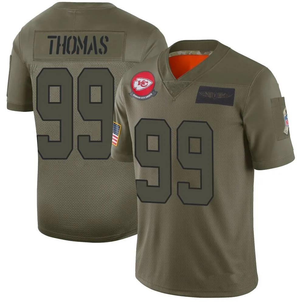 Men's Kansas City Chiefs Cameron Thomas Nike 2019 Salute to Service Limited Camo Jersey Men's Kansas City Chiefs Cameron Thomas Nike 2019 Salute to Service Limited Camo Jersey