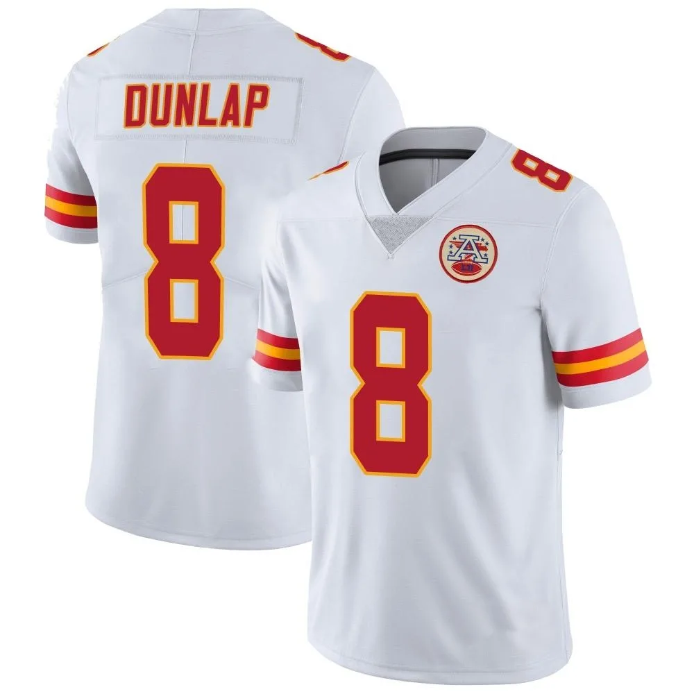 Men's Kansas City Chiefs Carlos Dunlap Nike Vapor Untouchable Limited White Jersey Men's Kansas City Chiefs Carlos Dunlap Nike Vapor Untouchable Limited White Jersey
