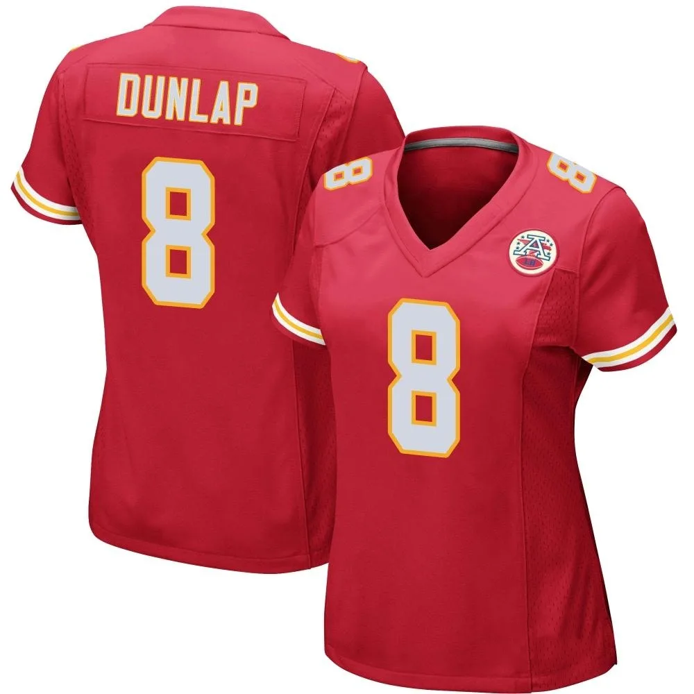 Women's Kansas City Chiefs Carlos Dunlap Nike Team Color Game Red Jersey Women's Kansas City Chiefs Carlos Dunlap Nike Team Color Game Red Jersey