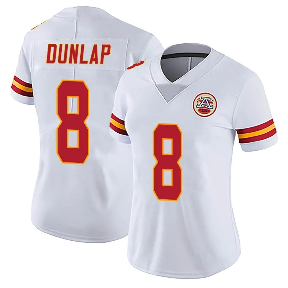 Women's Kansas City Chiefs Carlos Dunlap Nike Vapor Untouchable Limited White Jersey Women's Kansas City Chiefs Carlos Dunlap Nike Vapor Untouchable Limited White Jersey