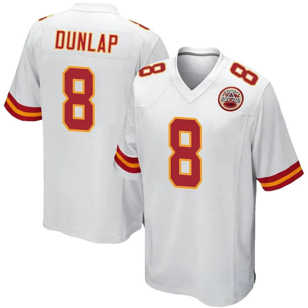 Youth Kansas City Chiefs Carlos Dunlap Nike Game White Jersey Youth Kansas City Chiefs Carlos Dunlap Nike Game White Jersey