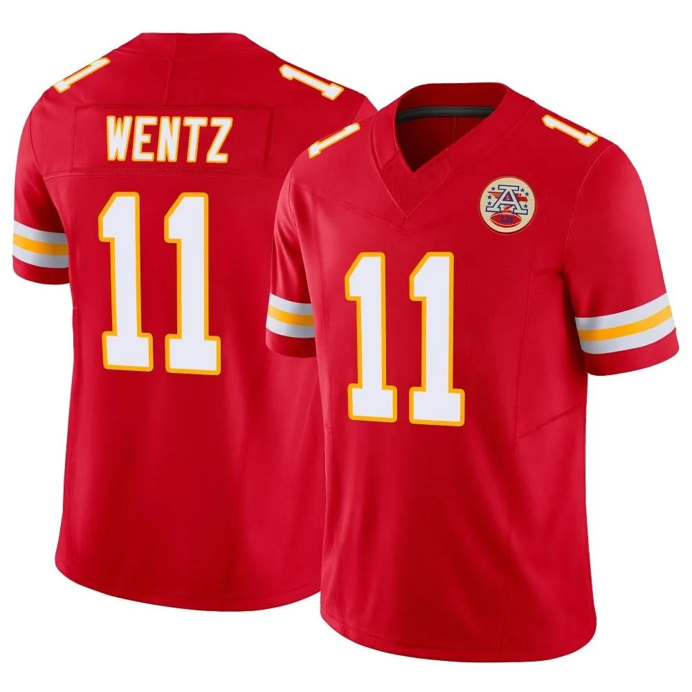 Youth Kansas City Chiefs Carson Wentz Nike Vapor F.U.S.E. Limited Red Jersey Youth Kansas City Chiefs Carson Wentz Nike Vapor F.U.S.E. Limited Red Jersey
