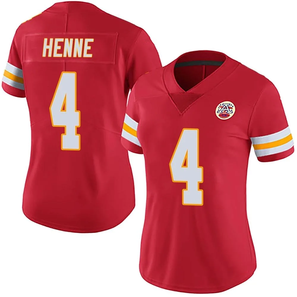 Women's Kansas City Chiefs Chad Henne Nike Team Color Vapor Untouchable Limited Red Jersey Women's Kansas City Chiefs Chad Henne Nike Team Color Vapor Untouchable Limited Red Jersey