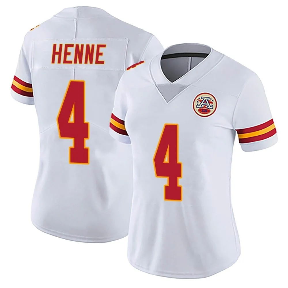 Women's Kansas City Chiefs Chad Henne Nike Vapor Untouchable Limited White Jersey Women's Kansas City Chiefs Chad Henne Nike Vapor Untouchable Limited White Jersey