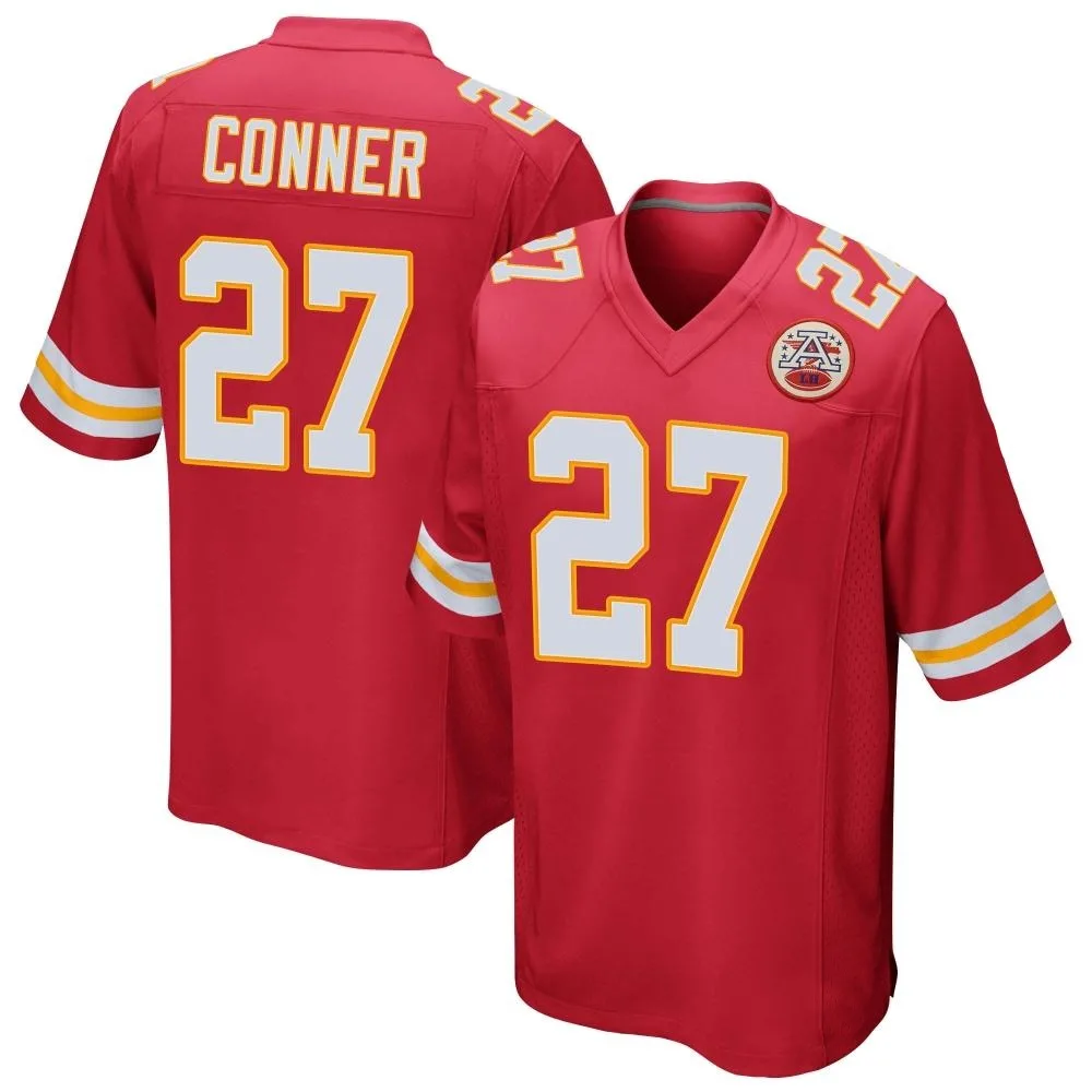 Men's Kansas City Chiefs Chamarri Conner Nike Team Color Game Red Jersey Men's Kansas City Chiefs Chamarri Conner Nike Team Color Game Red Jersey