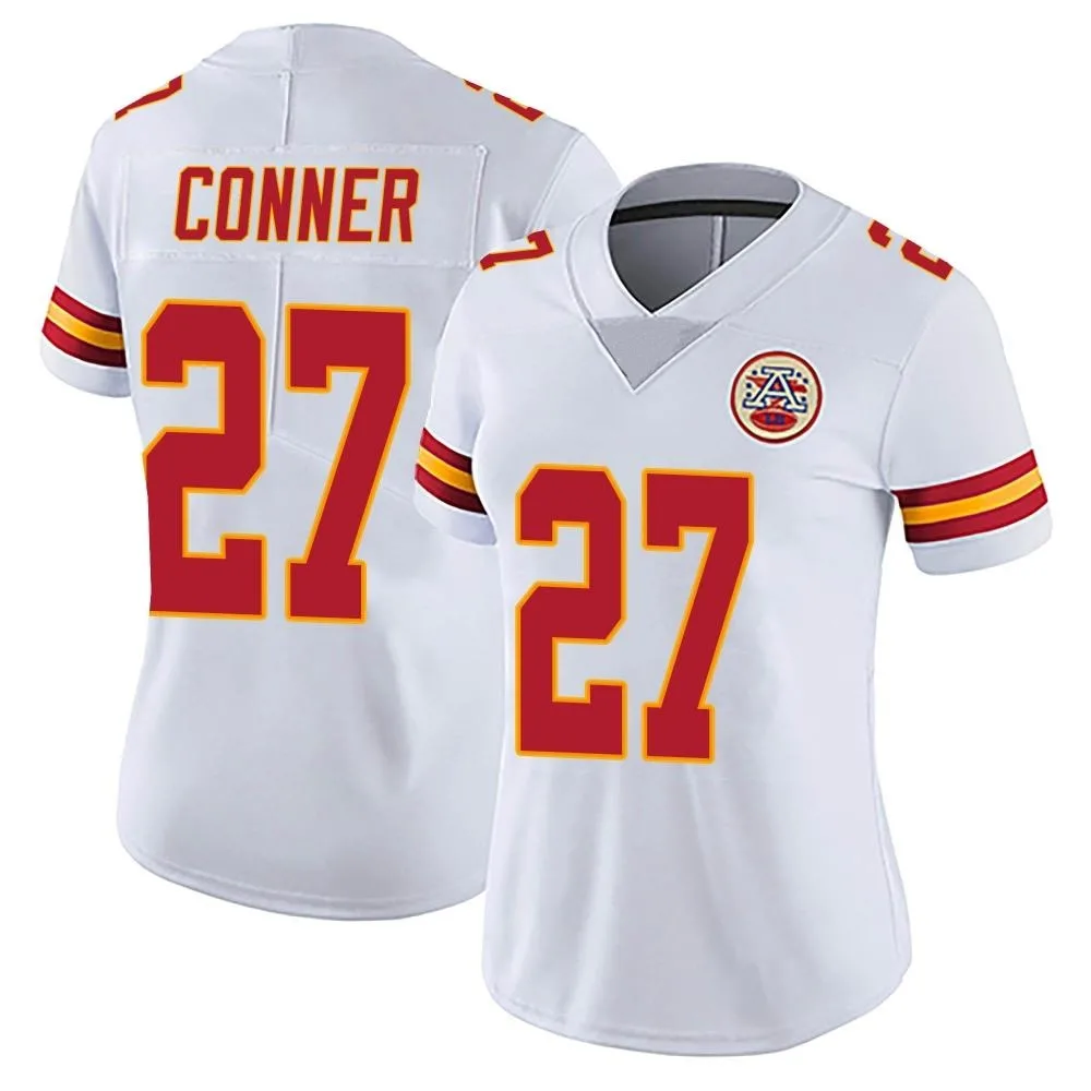 Women's Kansas City Chiefs Chamarri Conner Nike Vapor Untouchable Limited White Jersey Women's Kansas City Chiefs Chamarri Conner Nike Vapor Untouchable Limited White Jersey