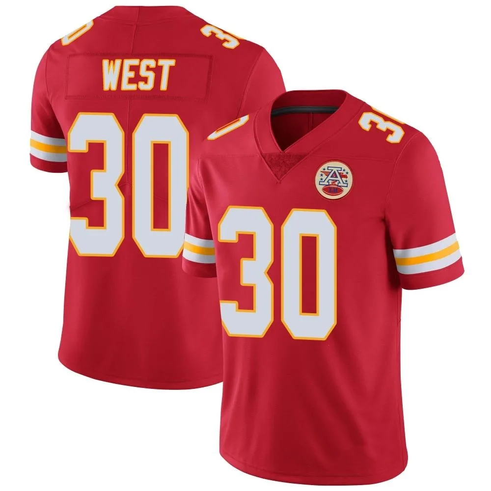 Men's Kansas City Chiefs Charcandrick West Nike Team Color Vapor Untouchable Limited Red Jersey Men's Kansas City Chiefs Charcandrick West Nike Team Color Vapor Untouchable Limited Red Jersey