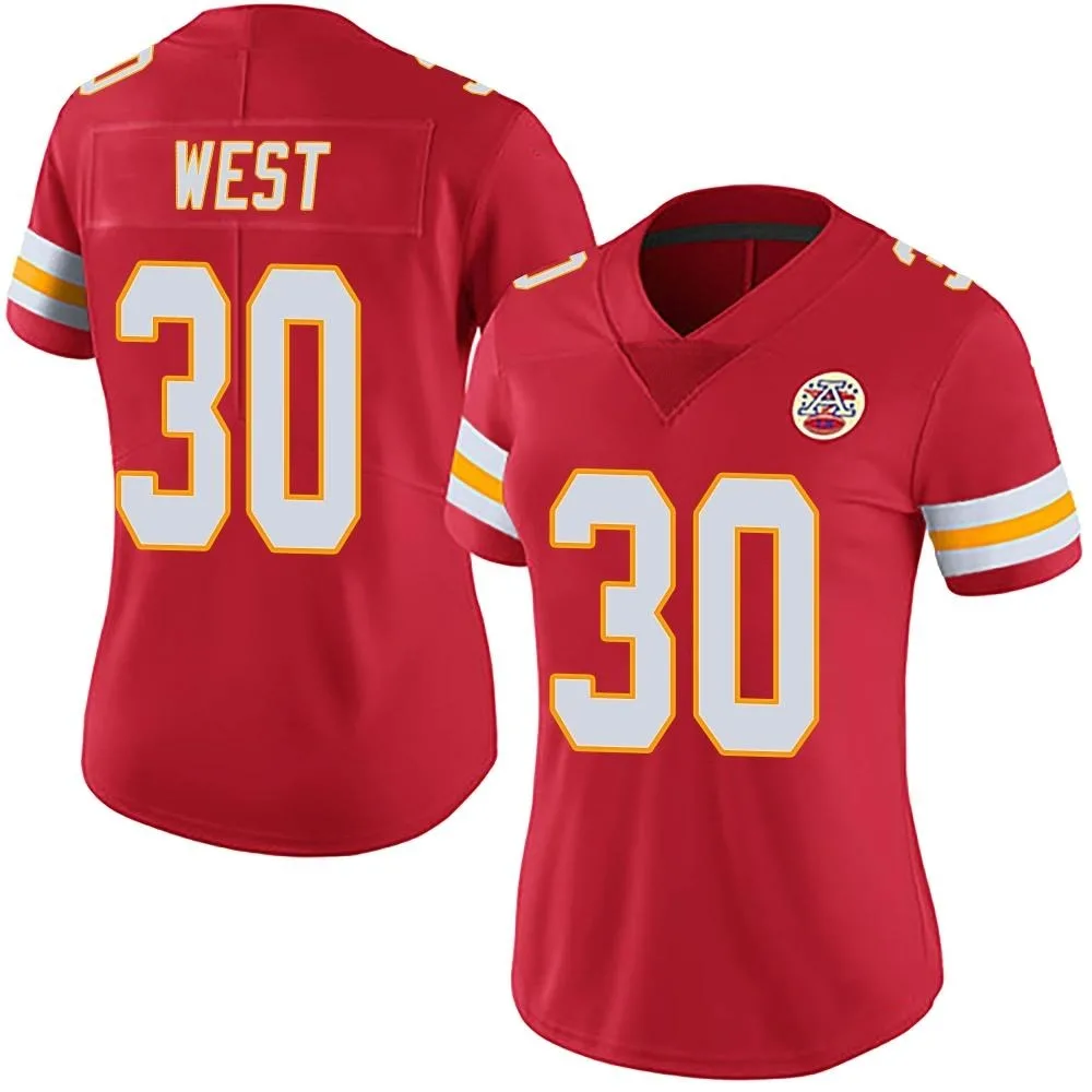 Women's Kansas City Chiefs Charcandrick West Nike Team Color Vapor Untouchable Limited Red Jersey Women's Kansas City Chiefs Charcandrick West Nike Team Color Vapor Untouchable Limited Red Jersey