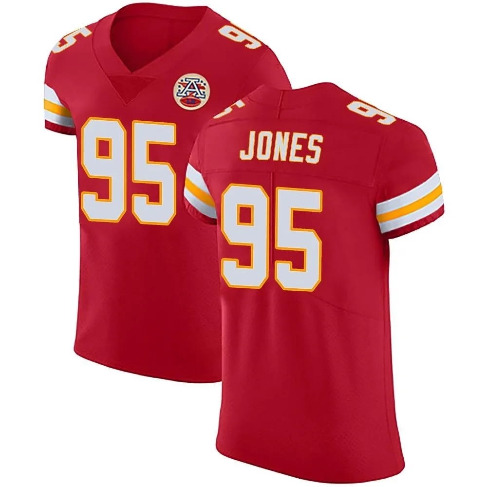Men's Kansas City Chiefs Chris Jones Nike Team Color Vapor Untouchable Elite Red Jersey Men's Kansas City Chiefs Chris Jones Nike Team Color Vapor Untouchable Elite Red Jersey