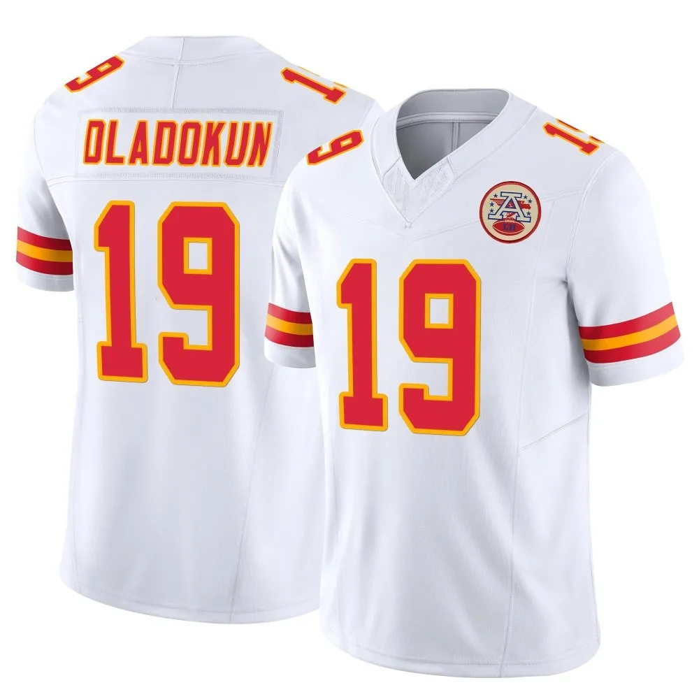 Men's Kansas City Chiefs Chris Oladokun Nike Vapor F.U.S.E. Limited White Jersey Men's Kansas City Chiefs Chris Oladokun Nike Vapor F.U.S.E. Limited White Jersey