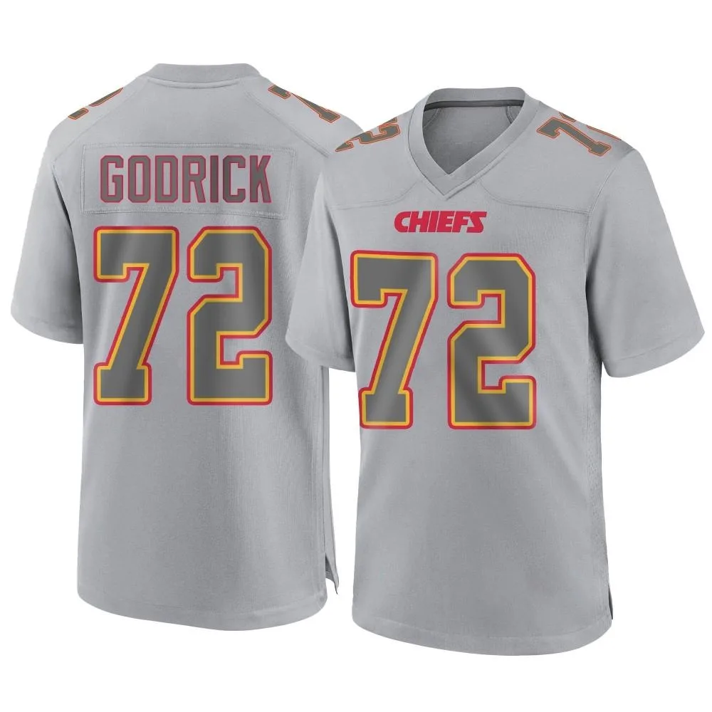 Youth Kansas City Chiefs Chukwuebuka Godrick Nike Atmosphere Fashion Game Gray Jersey Youth Kansas City Chiefs Chukwuebuka Godrick Nike Atmosphere Fashion Game Gray Jersey