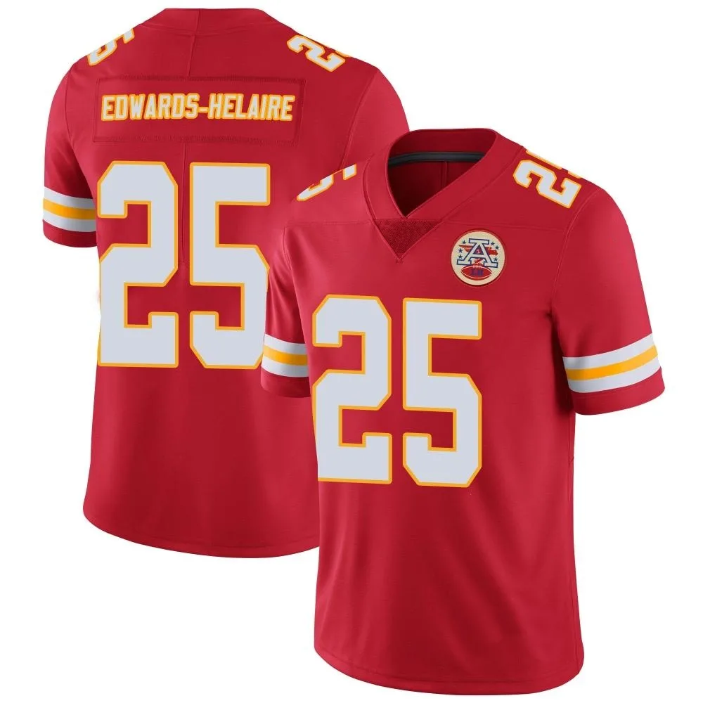 Youth Kansas City Chiefs Clyde Edwards-Helaire Nike Team Color Vapor Untouchable Limited Red Jersey Youth Kansas City Chiefs Clyde Edwards-Helaire Nike Team Color Vapor Untouchable Limited Red Jersey