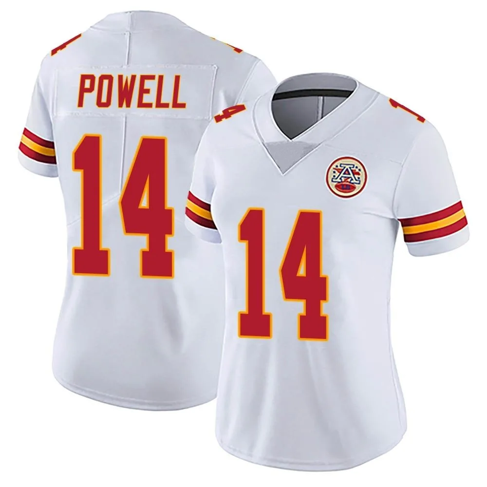 Women's Kansas City Chiefs Cornell Powell Nike Vapor Untouchable Limited White Jersey Women's Kansas City Chiefs Cornell Powell Nike Vapor Untouchable Limited White Jersey