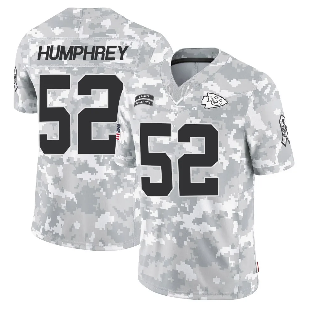 Youth Kansas City Chiefs Creed Humphrey Nike 2024 Salute to Service Limited Arctic Camo Jersey Youth Kansas City Chiefs Creed Humphrey Nike 2024 Salute to Service Limited Arctic Camo Jersey