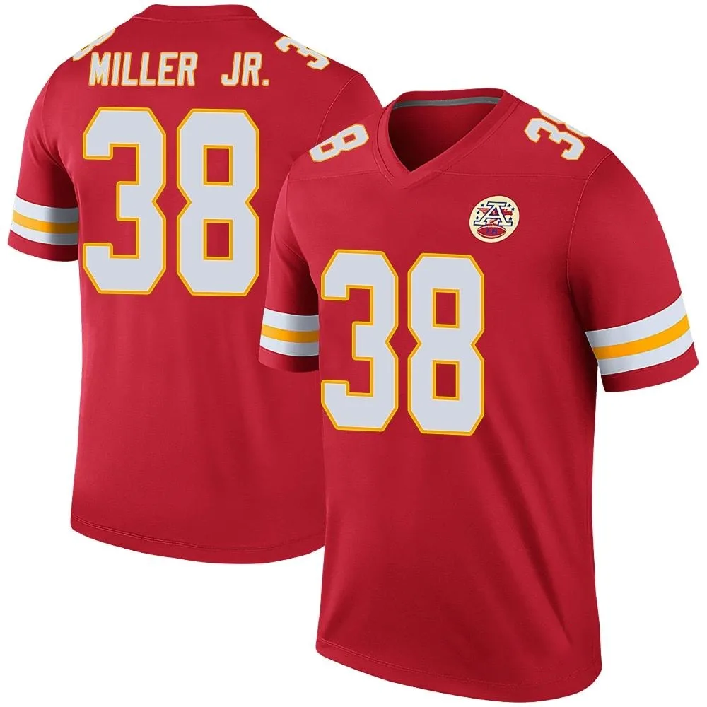 Men's Kansas City Chiefs D.j. Miller Jr. Nike Color Rush Legend Red Jersey Men's Kansas City Chiefs D.j. Miller Jr. Nike Color Rush Legend Red Jersey