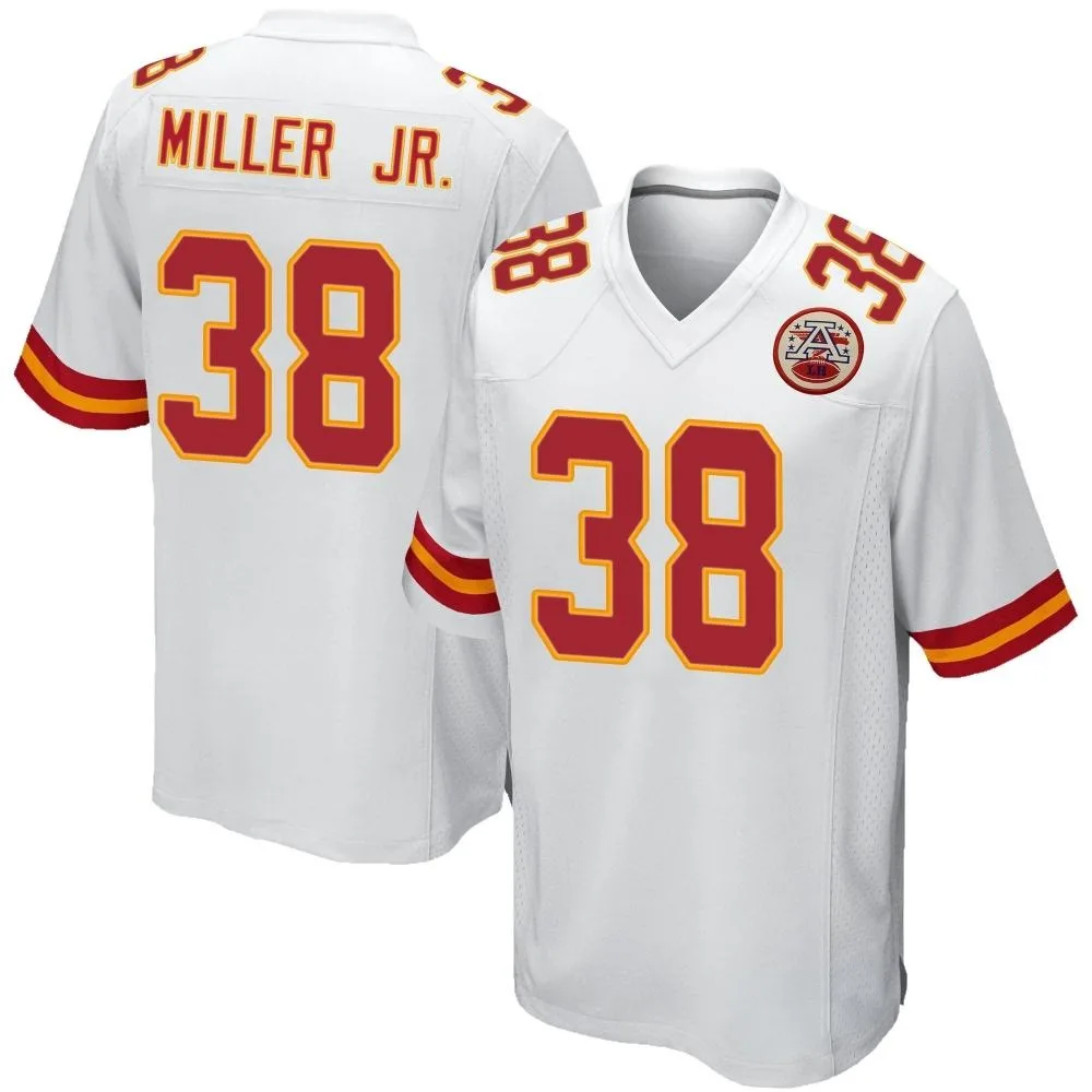 Youth Kansas City Chiefs D.j. Miller Jr. Nike Game White Jersey Youth Kansas City Chiefs D.j. Miller Jr. Nike Game White Jersey