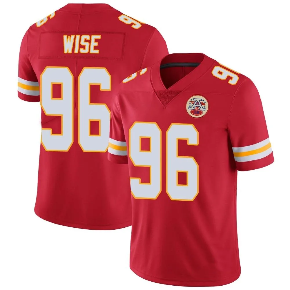 Men's Kansas City Chiefs Daniel Wise Nike Team Color Vapor Untouchable Limited Red Jersey Men's Kansas City Chiefs Daniel Wise Nike Team Color Vapor Untouchable Limited Red Jersey