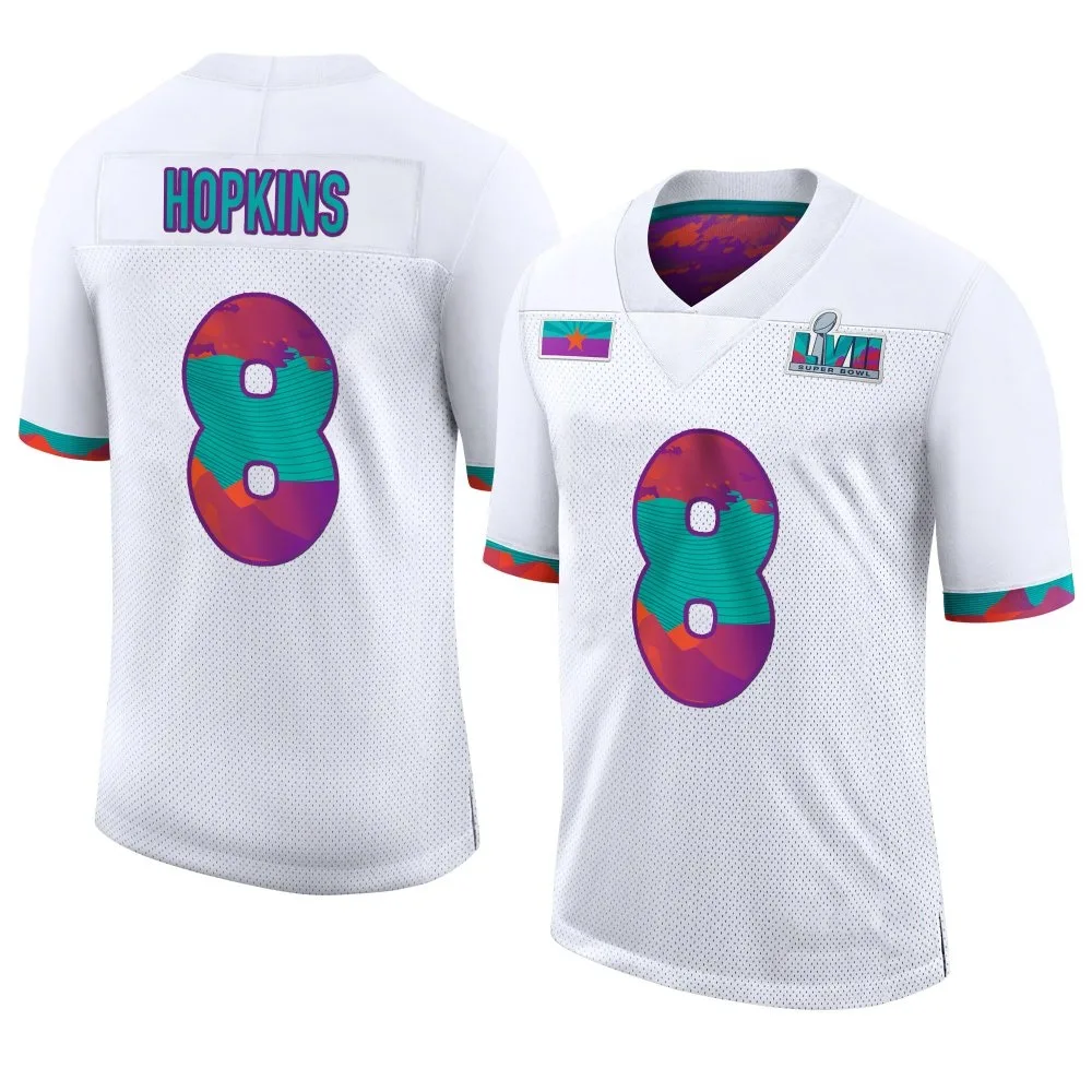 Men's Kansas City Chiefs Deandre Hopkins Nike Super Bowl LVII Limited White Jersey Men's Kansas City Chiefs Deandre Hopkins Nike Super Bowl LVII Limited White Jersey