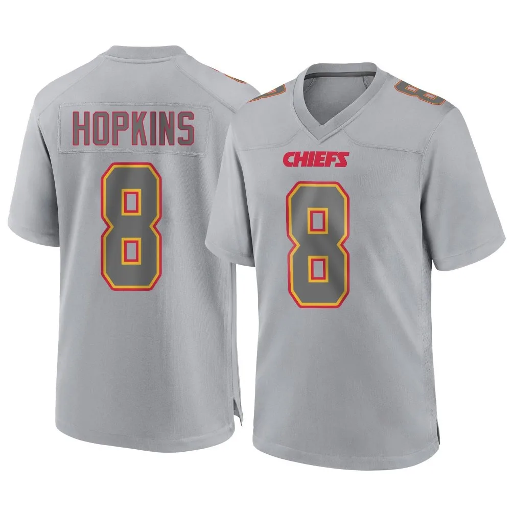 Youth Kansas City Chiefs Deandre Hopkins Nike Atmosphere Fashion Game Gray Jersey Youth Kansas City Chiefs Deandre Hopkins Nike Atmosphere Fashion Game Gray Jersey