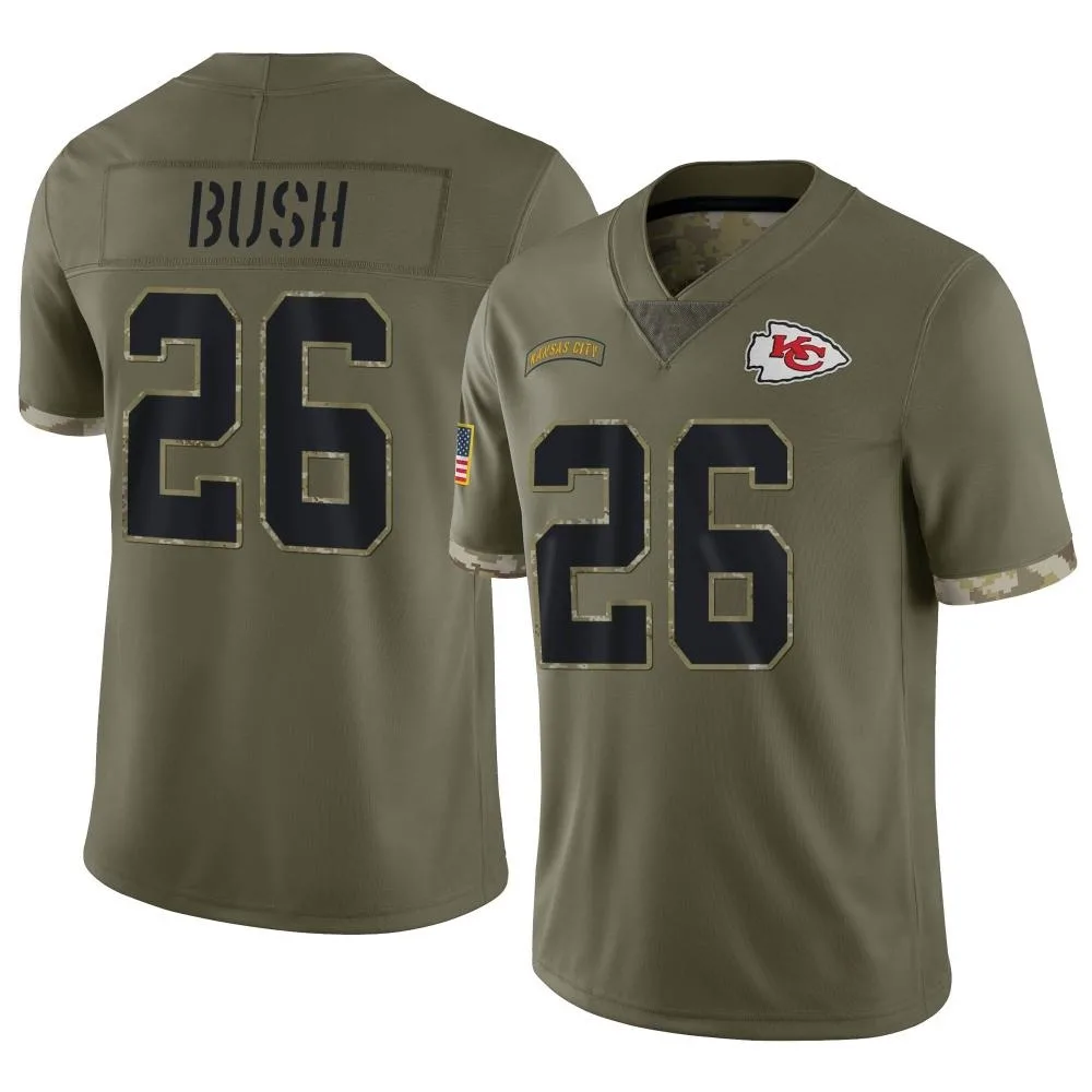 Youth Kansas City Chiefs Deon Bush Nike 2022 Salute To Service Limited Olive Jersey Youth Kansas City Chiefs Deon Bush Nike 2022 Salute To Service Limited Olive Jersey