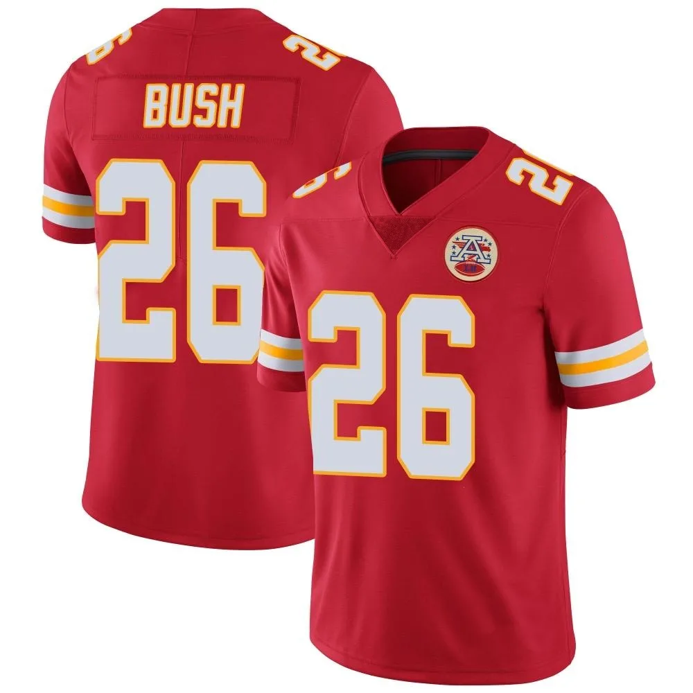 Youth Kansas City Chiefs Deon Bush Nike Team Color Vapor Untouchable Limited Red Jersey Youth Kansas City Chiefs Deon Bush Nike Team Color Vapor Untouchable Limited Red Jersey