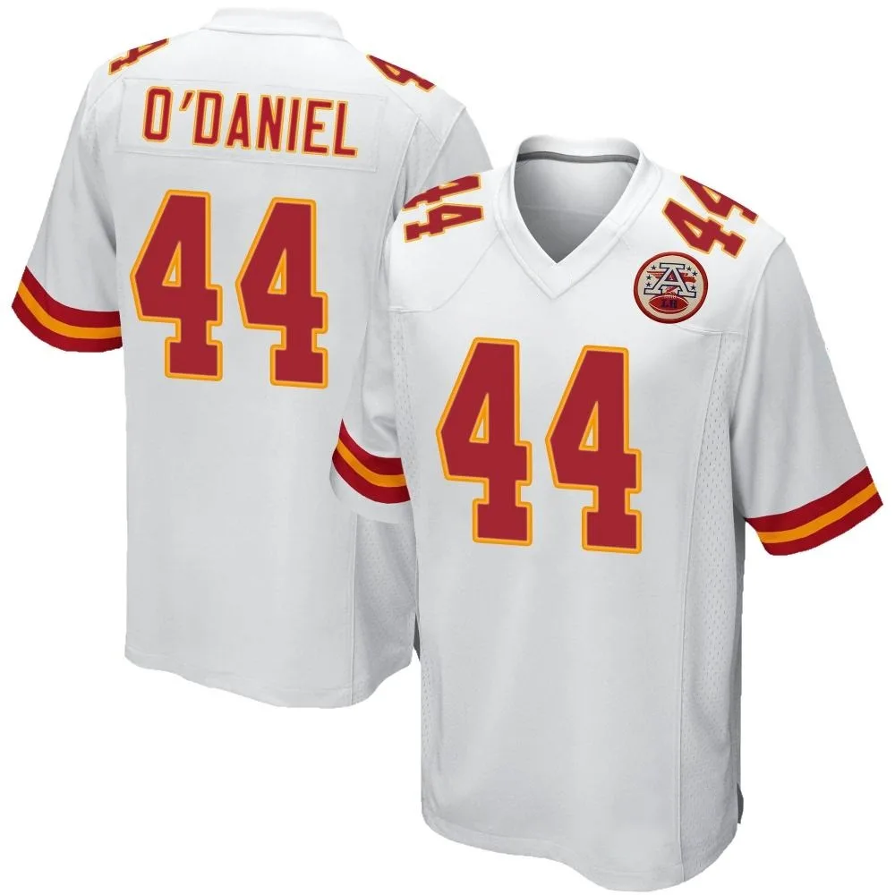 Men's Kansas City Chiefs Dorian O'daniel Nike Game White Jersey Men's Kansas City Chiefs Dorian O'daniel Nike Game White Jersey