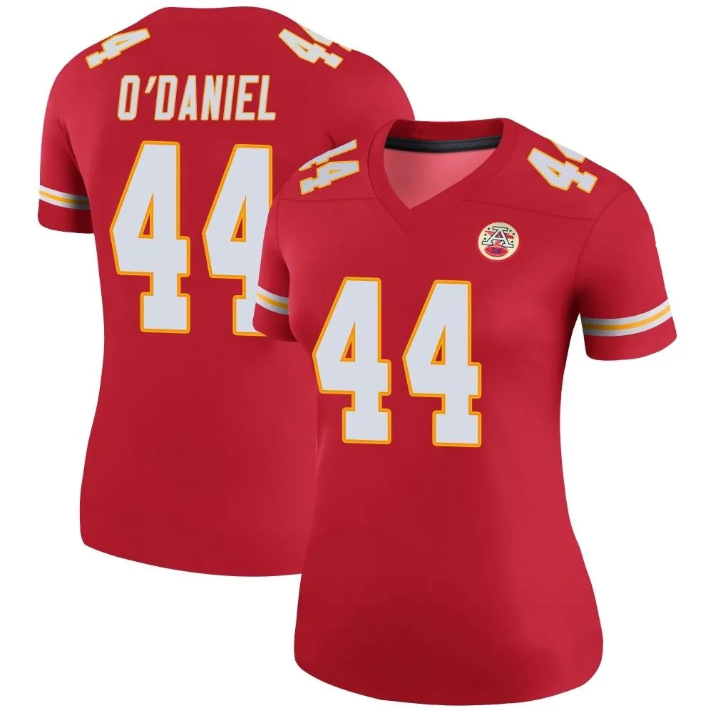 Women's Kansas City Chiefs Dorian O'daniel Nike Color Rush Legend Red Jersey Women's Kansas City Chiefs Dorian O'daniel Nike Color Rush Legend Red Jersey