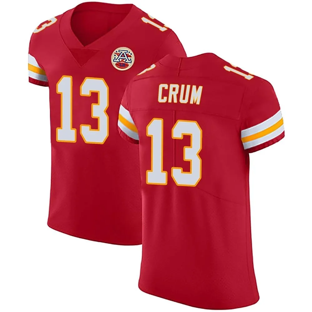 Men's Kansas City Chiefs Dustin Crum Nike Team Color Vapor Untouchable Elite Red Jersey Men's Kansas City Chiefs Dustin Crum Nike Team Color Vapor Untouchable Elite Red Jersey